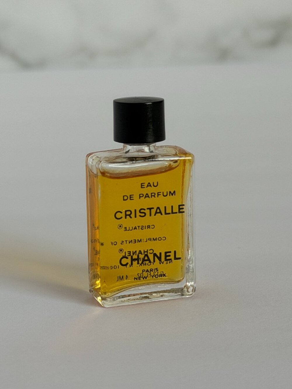 Vintage Chanel Cristalle edp 4ml Mini Rare New